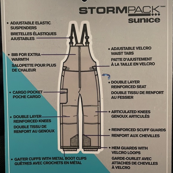 Stormpack Sunice - Kids Snow Pant | unisex - Picture 8 of 8